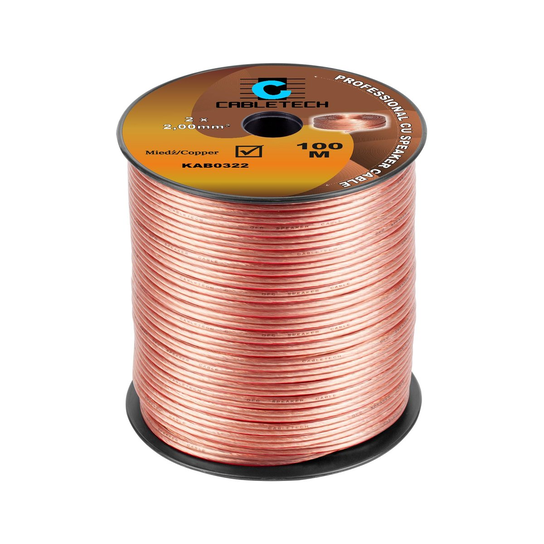Kabel głośnikowy 2,0mm Cabletech