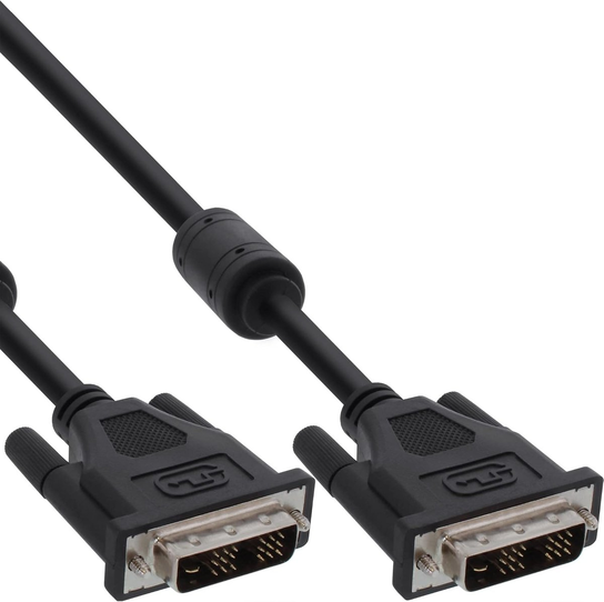 Kabel InLine DVI-D - DVI-D 2 m czarny InLine