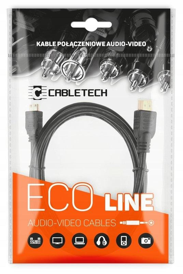 Kabel Przewód HDMI 1,5m 2.1 do TV ULTRA HD 4K 8K UHD Cabletech Cabletech