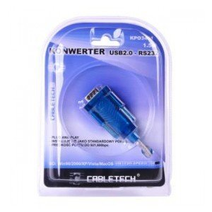 Kabel USB-A - RS232 CABLETECH, 1 m Cabletech