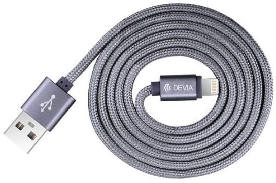 Kabel USB - Lightning DEVIA, 1.2 m Devia