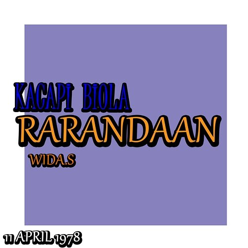 Kacapi Biola Rarandaan Wida S.