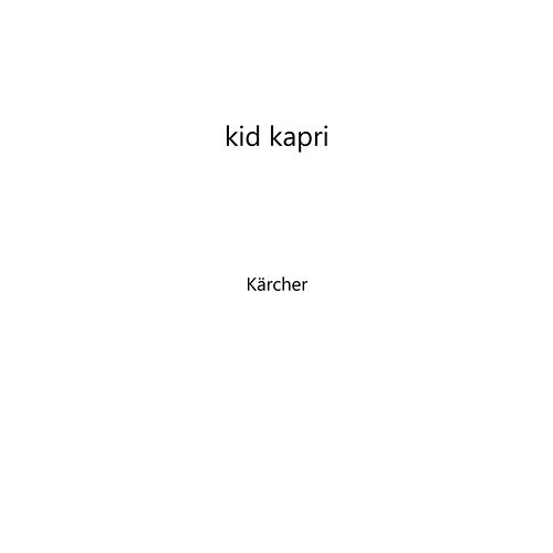 Kärcher kid kapri