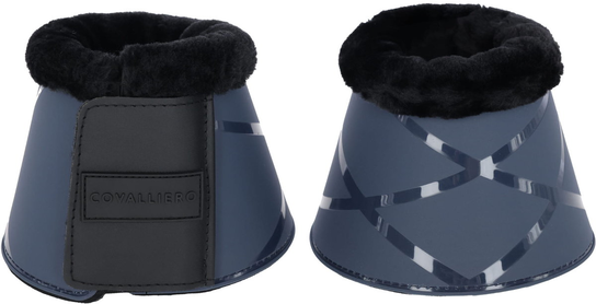Kaloszki dla konia DARK NAVY - z futerkiem - A/W 2025 - Covalliero, M Inna marka