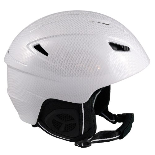 KASK NARCIARSKI KASK SNOWBOARDOWY biały carbon S +GRATIS Woosh