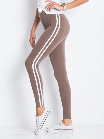 Kawowe legginsy Buzz-L Basic Feel Good