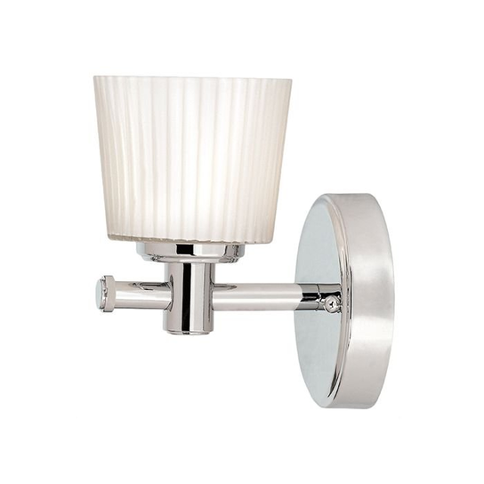 Kinkiet łazienkowy ELSTEAD LIGHTING, Binstead, biało-srebrny, G9, 16,5x14x36,5 cm ELSTEAD LIGHTING