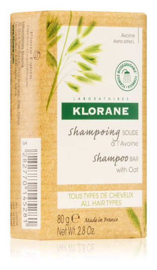 Klorane Avoine, Szampon W Kostce, 80g Klorane