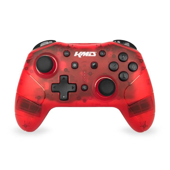 KMD NINTENDO SWITCH PRO WIRELESS CONTROLLER RED Inny producent