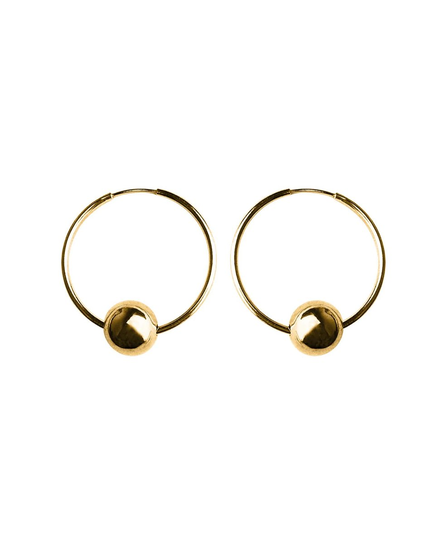 Kolczyki Modern Big Gold LANUN