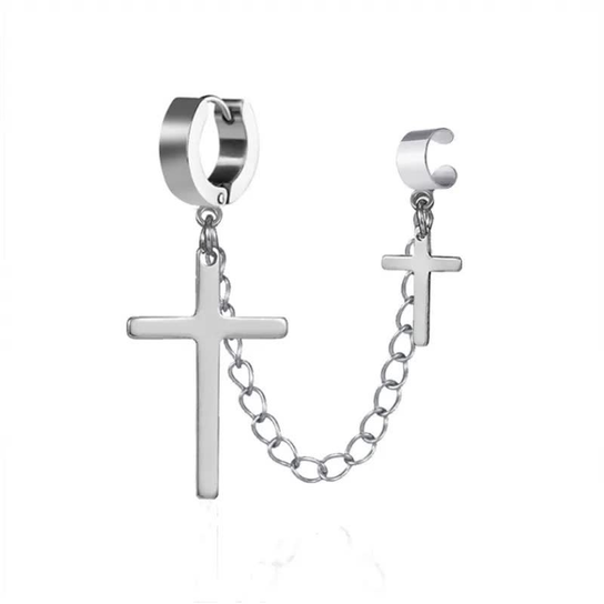 Kolczyki - Silver Cross, Para Inna marka
