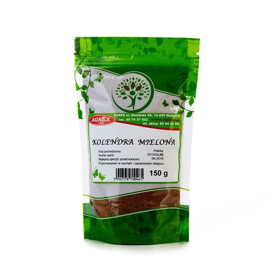 Kolendra mielona 150g AGNEX