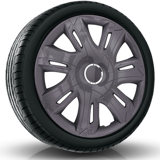 Kołpaki Supernova Graphite 15'' + Ring NRM
