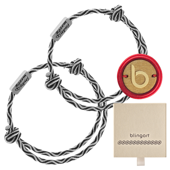 Komplet bransoletek dla par Blingart