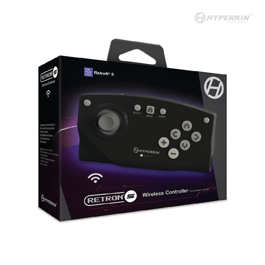 Kontroler do konsoli RetroN 5 HYPERKIN BT Wireless Controller, czarny Hyperkin