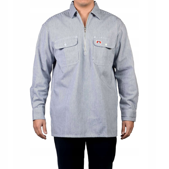 Koszula Ben Davis Stripe 1/2 ZIP inna (Inny)