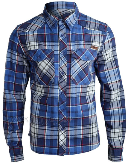 koszula CHECKSHIRT - NAVY-S Inna marka