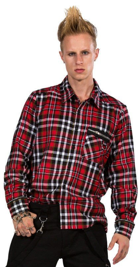 koszula DEAD THREADS - TARTAN -L Inna marka