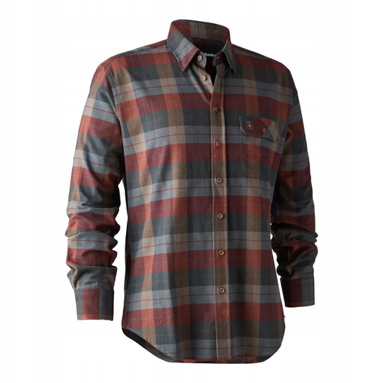 KOSZULA DEERHUNTER RYAN 8438 - Red Check -M Deerhunter