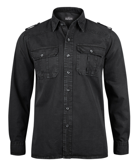koszula M65 BASIC SHIRT 1/1 ARM BLACK-S Inna marka
