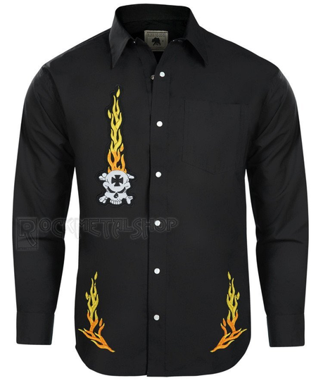 koszula męska RUNNING BEAR / SKULL -XL Inna marka