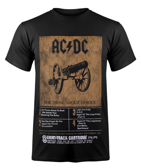 koszulka AC/DC - 8 TRACK-S Inna marka