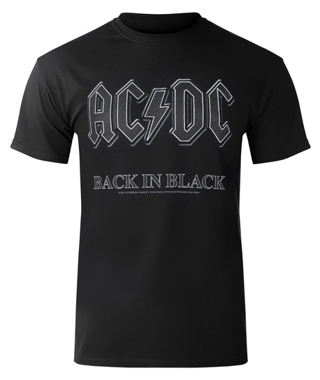 koszulka AC/DC - BACK IN BLACK-S Inna marka