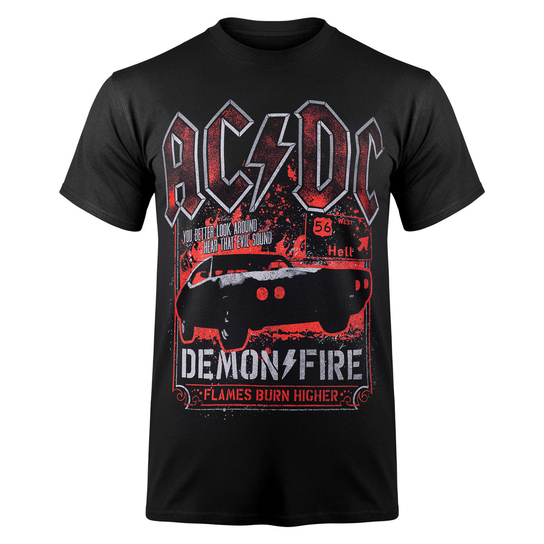koszulka AC/DC - DEMON FIRE HELL-L Inna marka