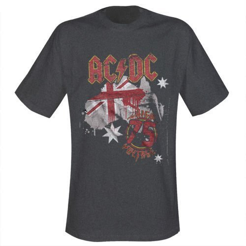 koszulka AC/DC - HIGH VOLTAGE FLAG-L Inna marka