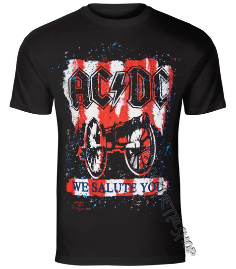 koszulka AC/DC - WE SALUTE YOU BOLD-M Inna marka