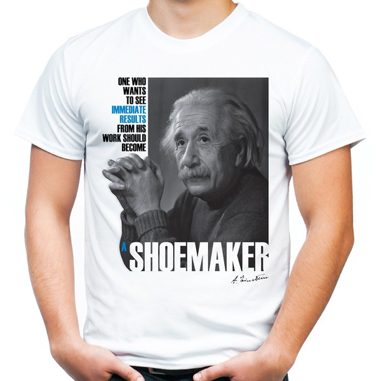 Koszulka Albert Einstein Shoemaker męska XL JHK