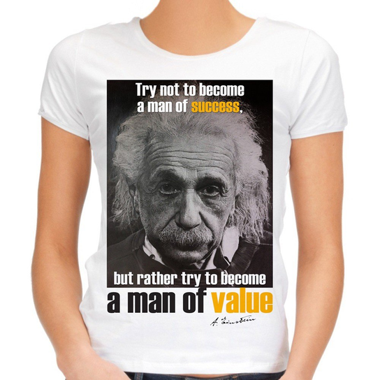 Koszulka Albert Einstein Value damska XL Stedman