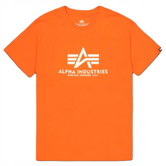 Koszulka Alpha Industries Basic 100501 736 Boost Orange M Inna marka