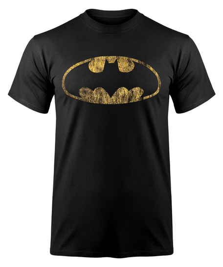 koszulka BATMAN - DISTRESSED SHIELD-S Inna marka