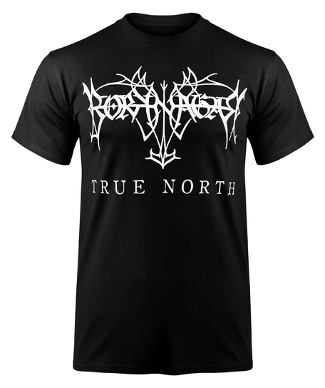 koszulka BORKNAGAR - TRUE NORTH WHITE LOGO Inna marka
