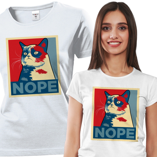 Koszulka damska Grumpy Cat XXL VoloDonum