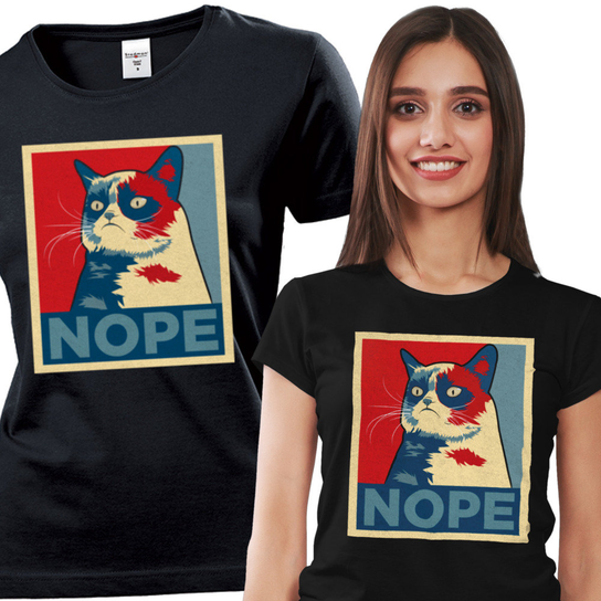 Koszulka damska Grumpy Cat XXL VoloDonum