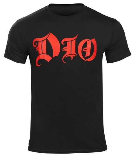 koszulka DIO - RED LOGO-L Pozostali producenci