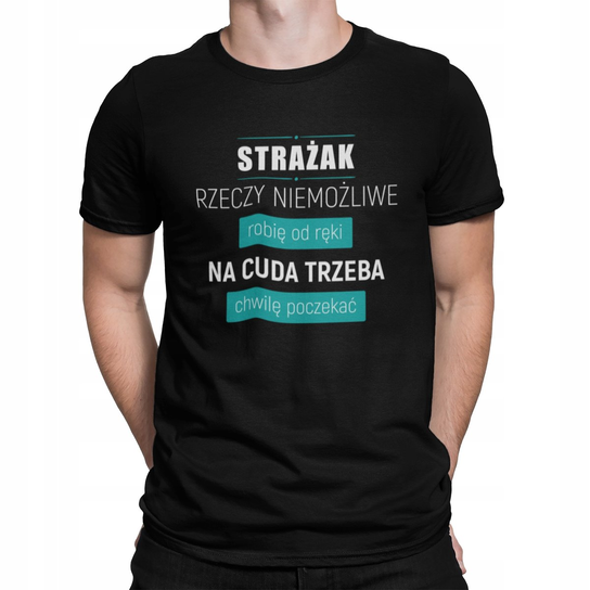 Koszulka Dla Strażaka Prezent Mistickers