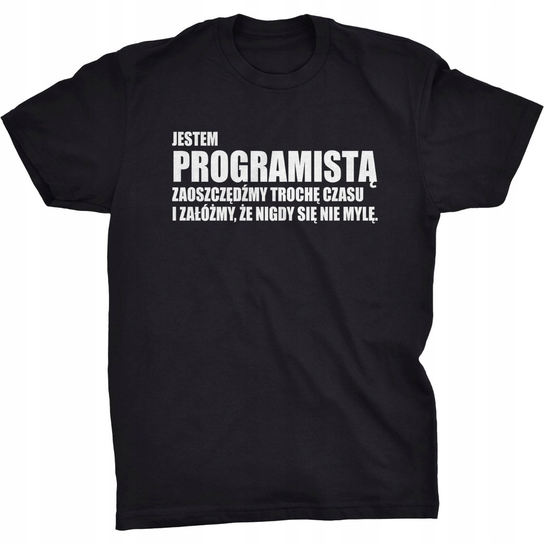 Koszulka Jestem Programistą Dla Programisty GILDAN
