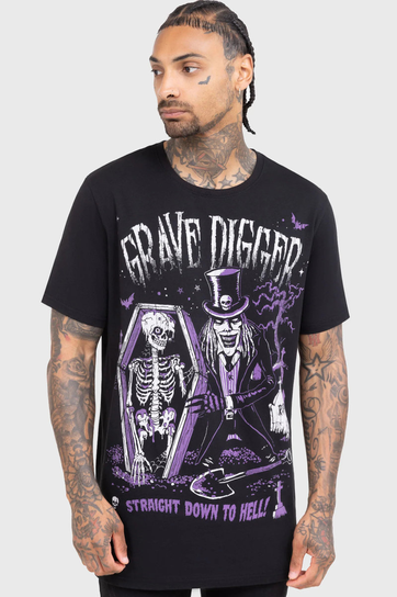 koszulka KILLSTAR - GRAVE DIGGER-XS Inna marka