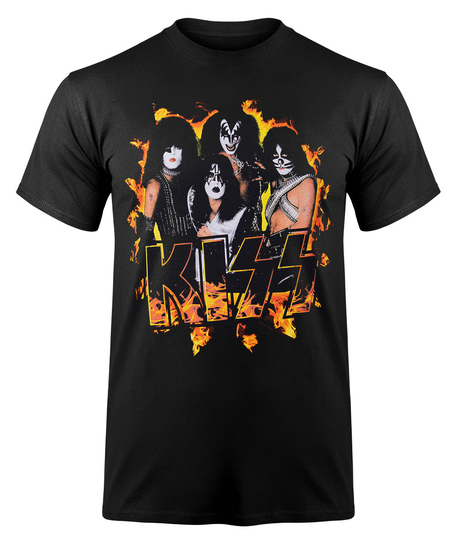 koszulka KISS - FIRE LOGO-L Bravado