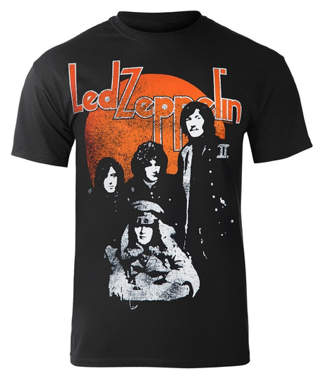 koszulka LED ZEPPELIN - ORANGE CIRCLE-S Inna marka