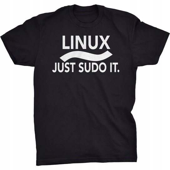 Koszulka Linux Just Sudo It. Dla Informatyka GILDAN