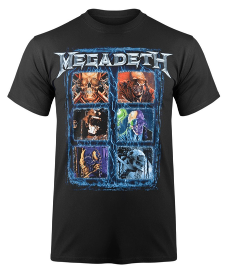 koszulka MEGADETH - VIC HEAD GRID-M Inna marka