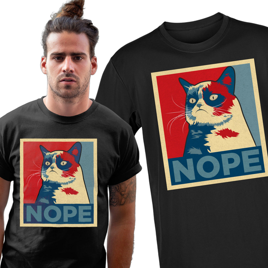 Koszulka męska Grumpy Cat XXL VoloDonum