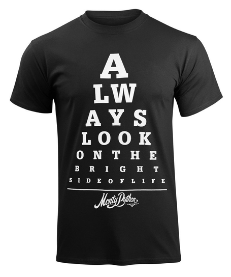 koszulka MONTY PYTHON - BRIGHT SIDE EYE TEST-XXL Inna marka