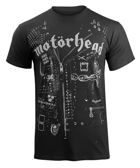 koszulka MOTORHEAD - LEATHER JACKET-M Inna marka