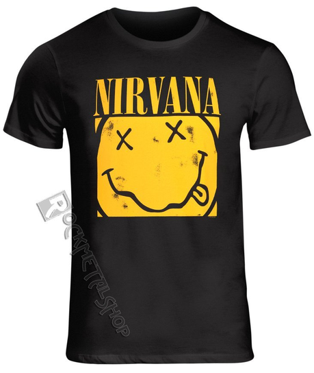 koszulka NIRVANA - BOX SMILEY -M Inna marka