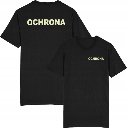 Koszulka Ochrona Security Fluorescencyjna Fluo GILDAN